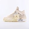 Off-White x Air Jordan 4 RetroCream/Sail