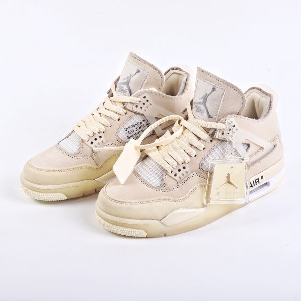 Off-White x Air Jordan 4 RetroCream/Sail