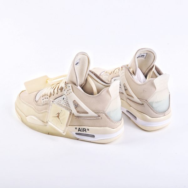 Off-White x Air Jordan 4 RetroCream/Sail