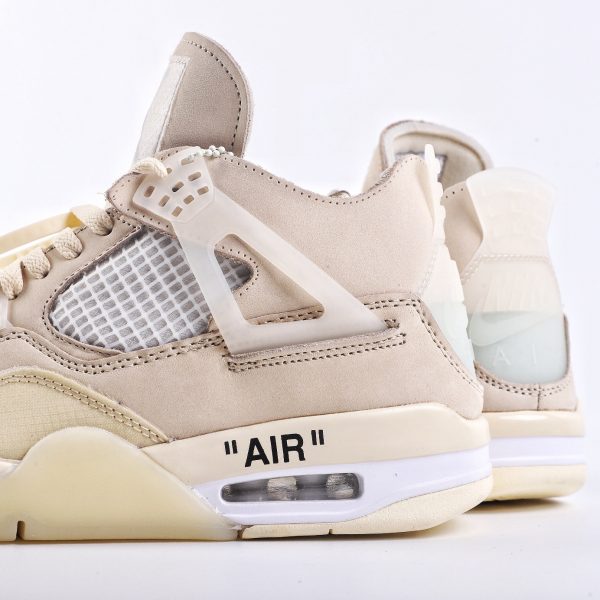 Off-White x Air Jordan 4 RetroCream/Sail