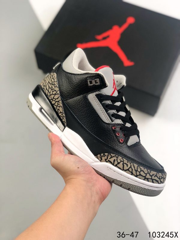 Air Jordan 3 Retro black replica