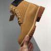 Supreme x Timberland Wheat Premium 6 Inch  Leather Boots