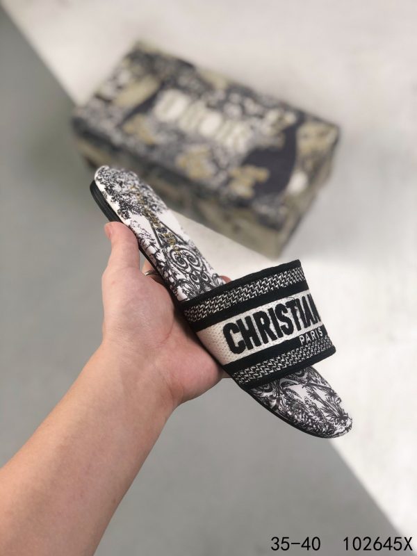 Dior alphabet sandal replica