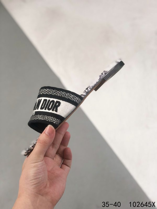 Dior alphabet sandal replica