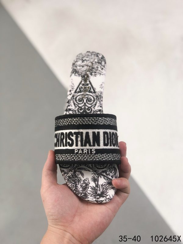 Dior alphabet sandal replica