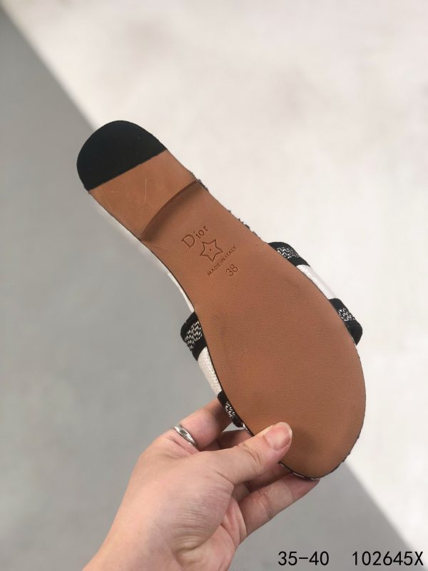 Dior alphabet sandal replica