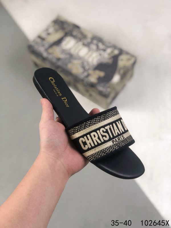 Dior alphabet sandal replica