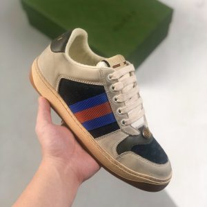 Gucci Distressed Screener sneaker  replica