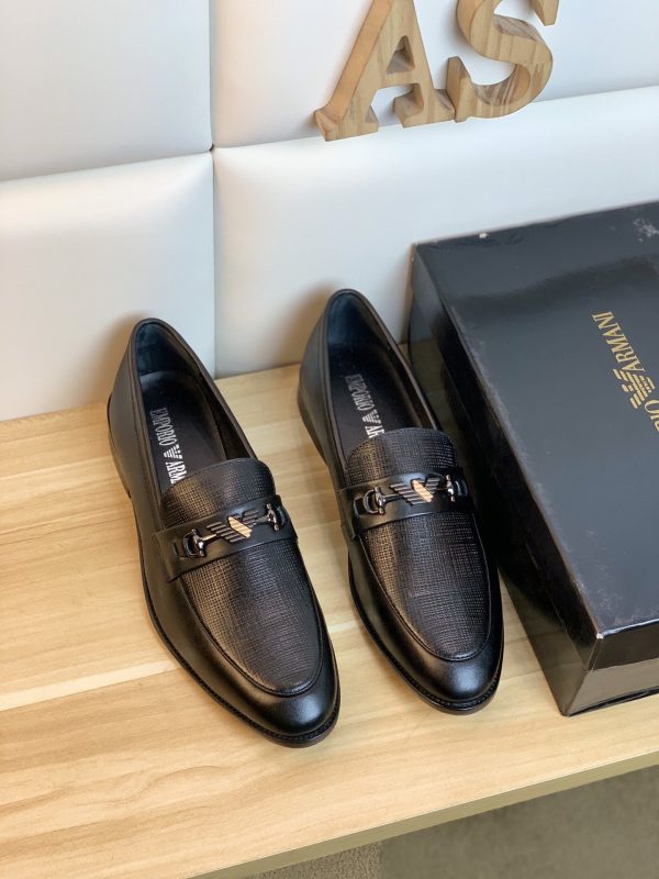 Armani leather shoe