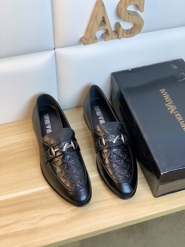 Armani leather shoe