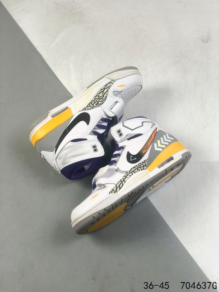 Air Jordan 1 FlyEase colorways for the Lakers;1:1 replica sneakers from original factory on Maxluxes