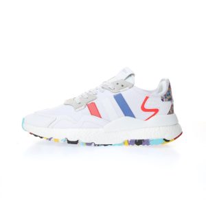 Adidas Originals 2019 Nite Jogger BoostWhite/Blue/Red/Multicolor