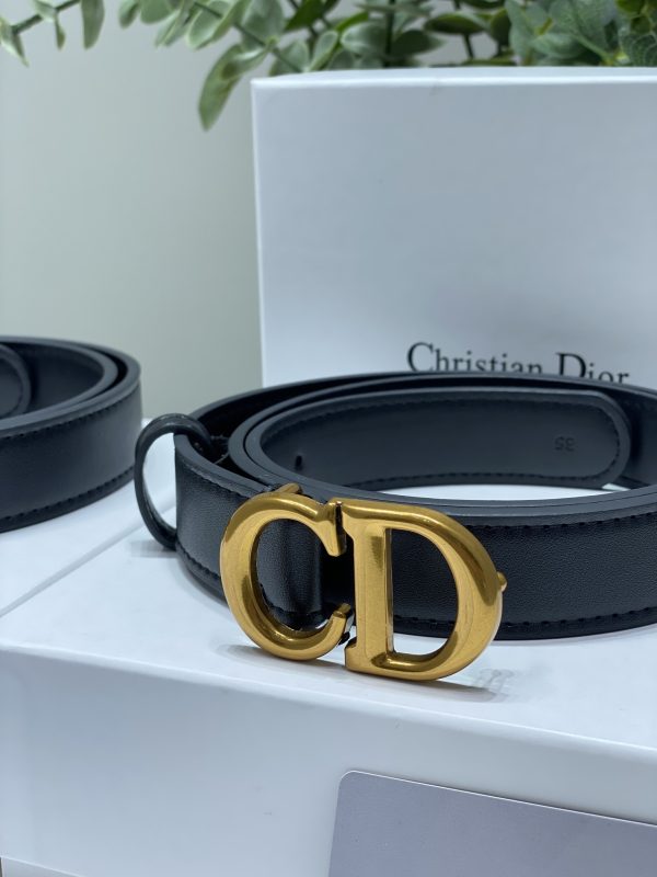 Dior cowhide belt