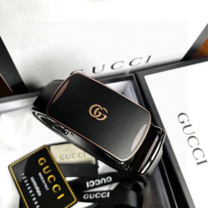 Gucci frosted buckle belt