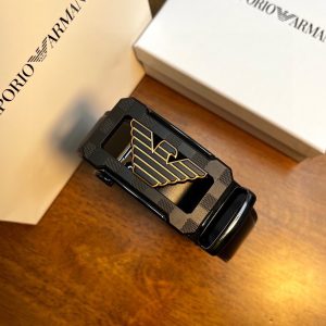Armani automatic buckle belt