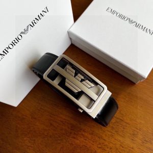Armani automatic buckle belt