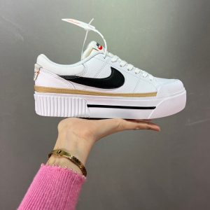 WMNS NIKE COURT LEGACY LIFT WUATERRNEKSTEAM ORANGE