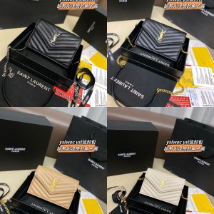 YSL Yves Saint Laurent envelope bag (Multicolor)