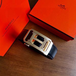 golden Hermes belt
