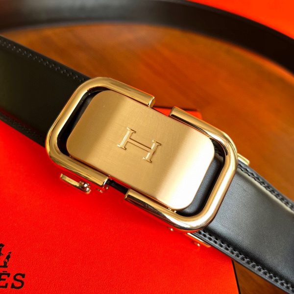 i1678888710_8157_7.jpg HERMES hollowed out frosted automatic buckle belt
