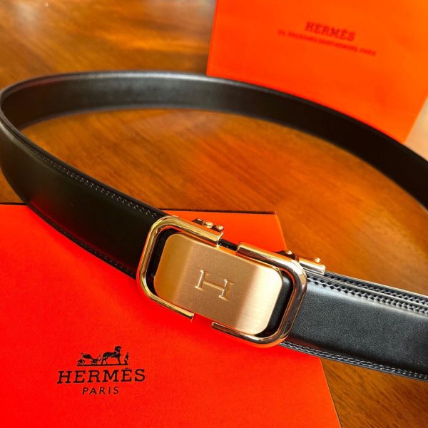 i1678888710_9840_6.jpg HERMES hollowed out frosted automatic buckle belt