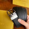 Burberry pin buckle belt