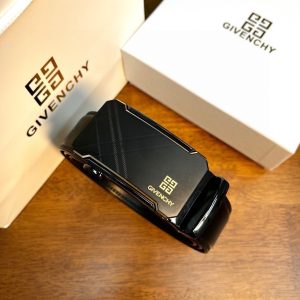 Givenchy men's frosted surface automatic buckle belt
