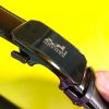 Hermes automatic buckle reflective glossy belt