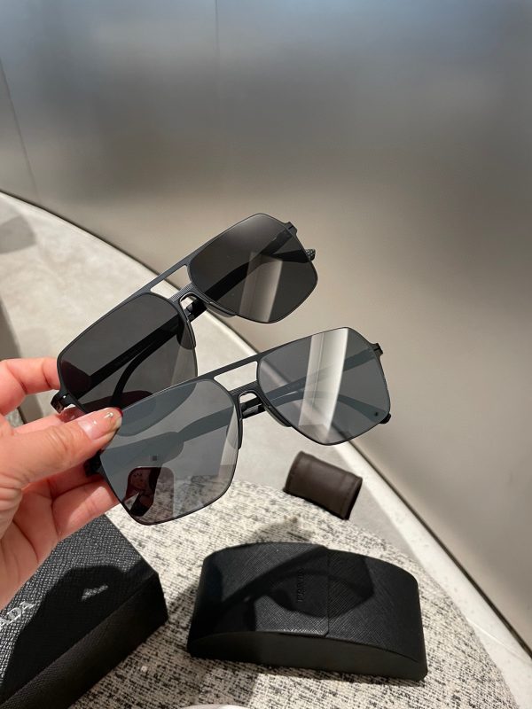Prada men's polarized sunglasses