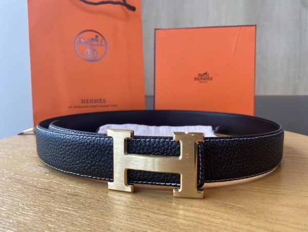 i1681042860_1183_2.jpg Hermes Men's Counter Top Layer Cowhide Steel Button Belt