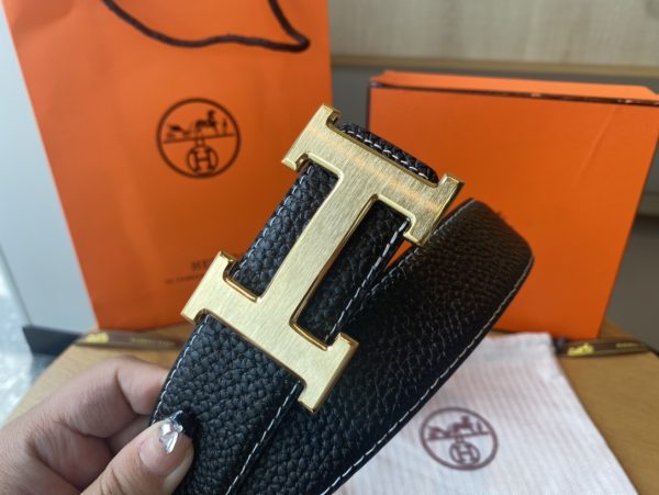 i1681042860_7322_7.jpg Hermes Men's Counter Top Layer Cowhide Steel Button Belt