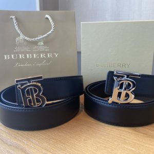 Burberry men's belt