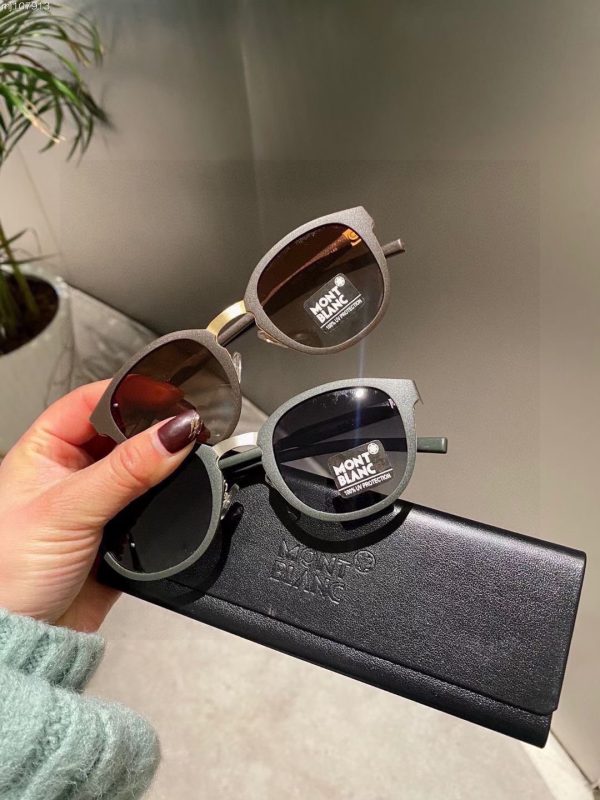 Montblanc Polarized Metal Men's Sunglasses