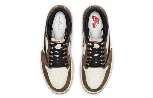 Travis Scott x Air Jordan 1 Retro High OG 'Mocha'  CD4487-100