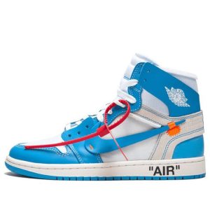 Off-White x Air Jordan 1 Retro High OG 'UNC'  AQ0818-148