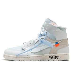 Off-White x Air Jordan 1 Retro High OG 'White' 2018  AQ0818-100