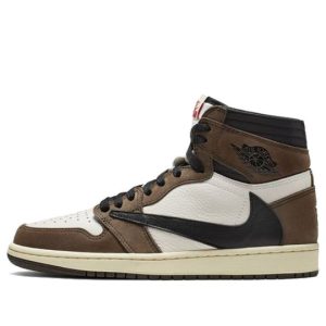 Travis Scott x Air Jordan 1 Retro High OG 'Mocha'  CD4487-100