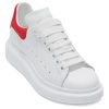 (WMNS) Alexander McQueen Oversized Sneaker 'White Red'  462214WHGP79676