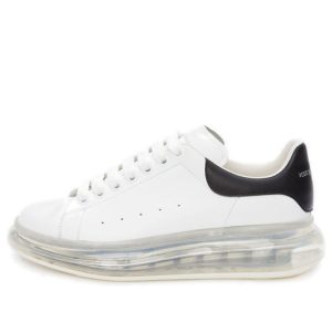 (WMNS) Alexander McQueen Oversized Sneaker 'White Black'  611698WHX98-9061