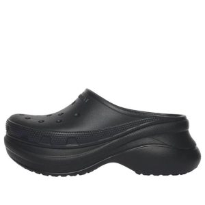 Balenciaga Crocs Mule in 'Black'  720762W1S8E1000