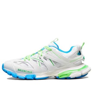 Balenciaga Track Sneaker 'White Green'  542436W3AC49034