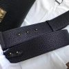 Dior DiorAddict Tote Bag In Black Grained Leather