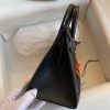Hermes So Black Midnight Faubourg Birkin 20 Sellier Limited Edition Bag