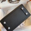 Hermes So Black Midnight Faubourg Birkin 20 Sellier Limited Edition Bag