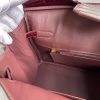 Hermes Birkin 30 Handmade Bag In Bordeaux Crocodile Niloticus Shiny Skin
