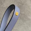Loewe Mini Hammock Drawstring Bag In Blue Calfskin