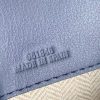 Loewe Mini Hammock Drawstring Bag In Blue Calfskin