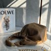 Loewe Medium Squeeze Bag in Brown Nappa Lambskin