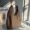 Loewe Medium Squeeze Bag in Brown Nappa Lambskin