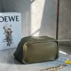 Loewe Medium Squeeze Bag in Olive Nappa Lambskin